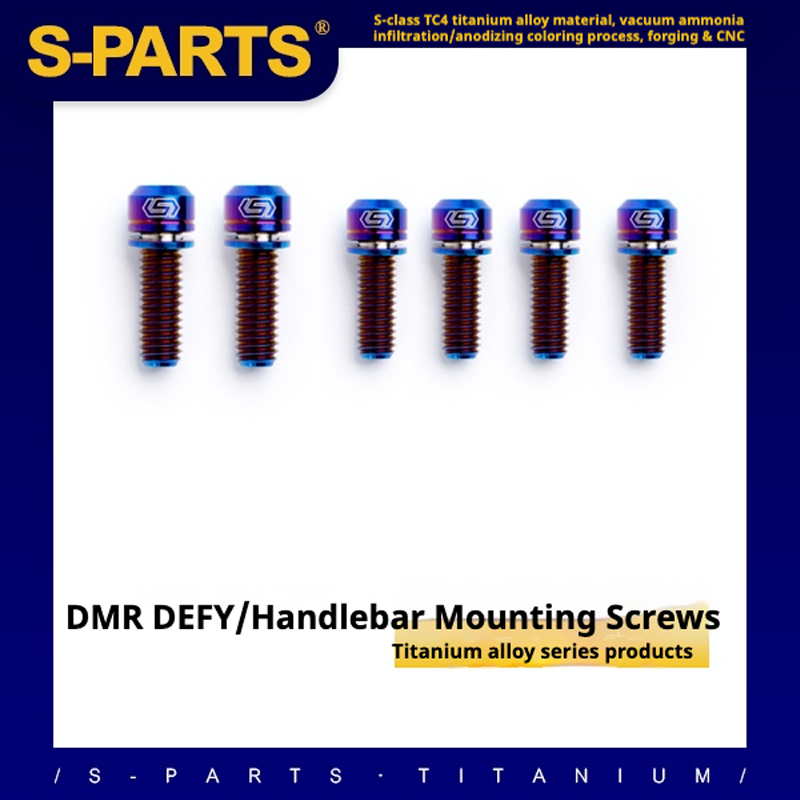 S-PARTS Vite in titanio DMR DEFY/SPANK SPOON /DPSBikes/Street Trial/viti di montaggio del manubrio BMX