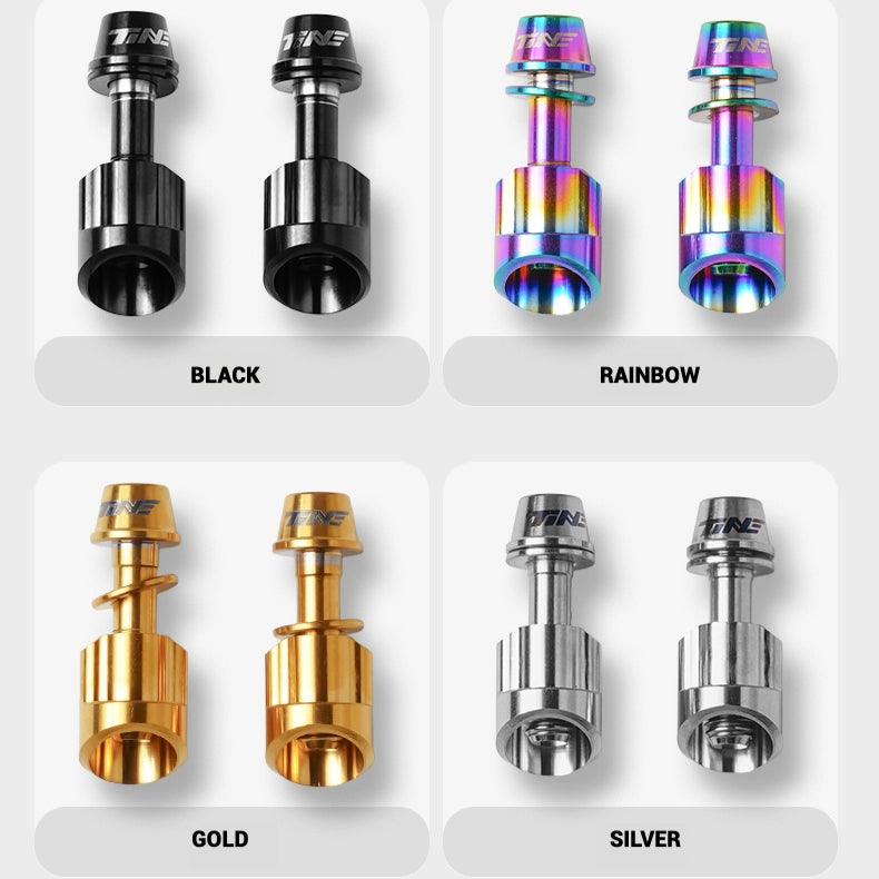 TiNE Titanium Alloy Handlebar Clamp Bolt Kit for Specialized Roval Rapide | M5×18mm Stem Lock Set