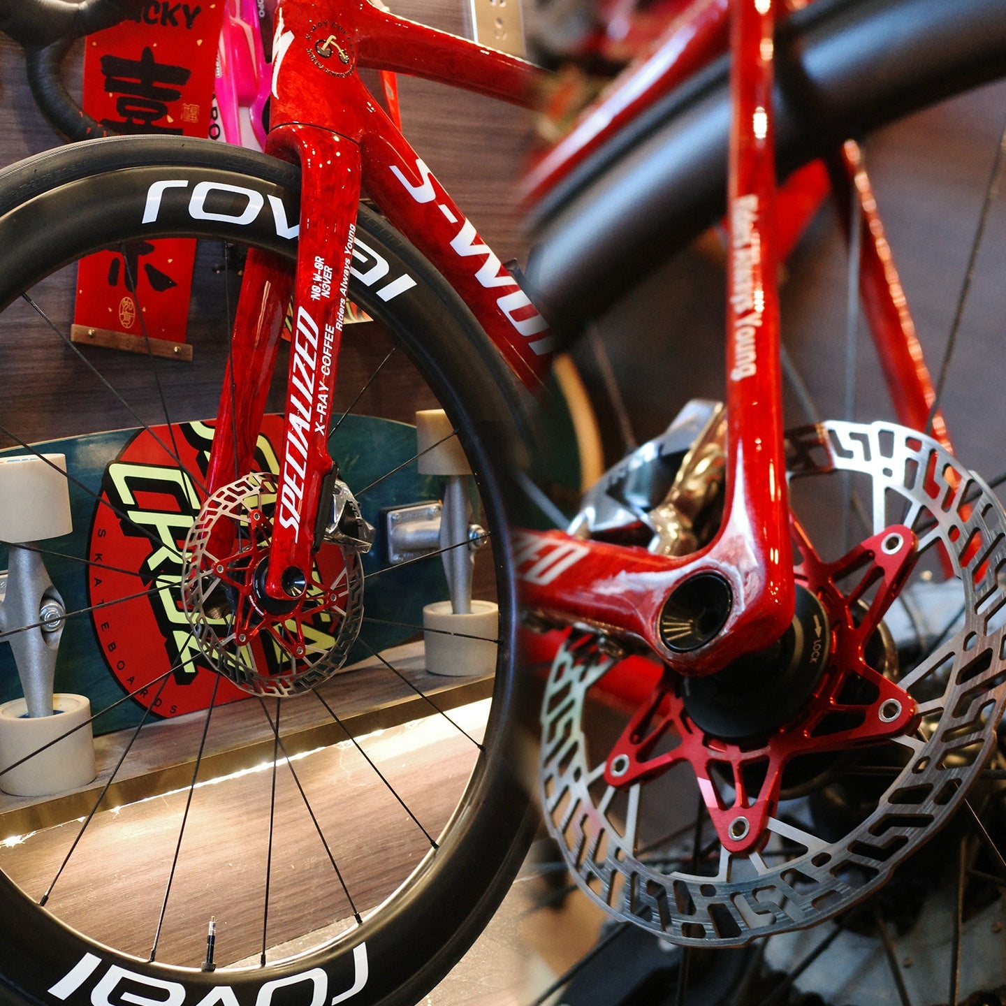 Chaser G2 Ultra-Light Center Lock Disc Brake Rotor  140/160mm | 7075 CNC + SUS420 | Titanium Rivets Upgrade