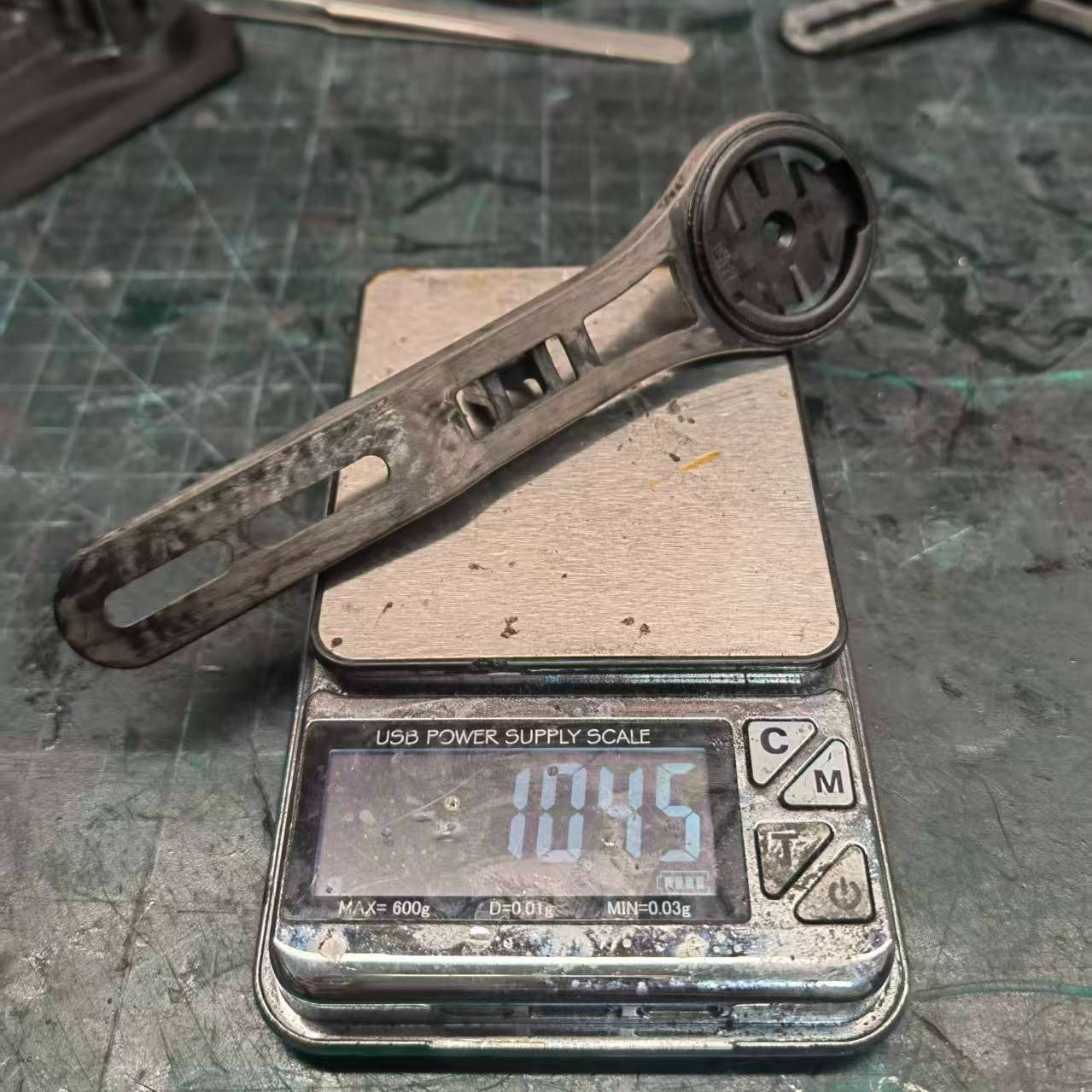 Darimo Nexam Drag Aero Carbon Computer Mount | Ultra-Light 10.4g | Titanium Bolts Included