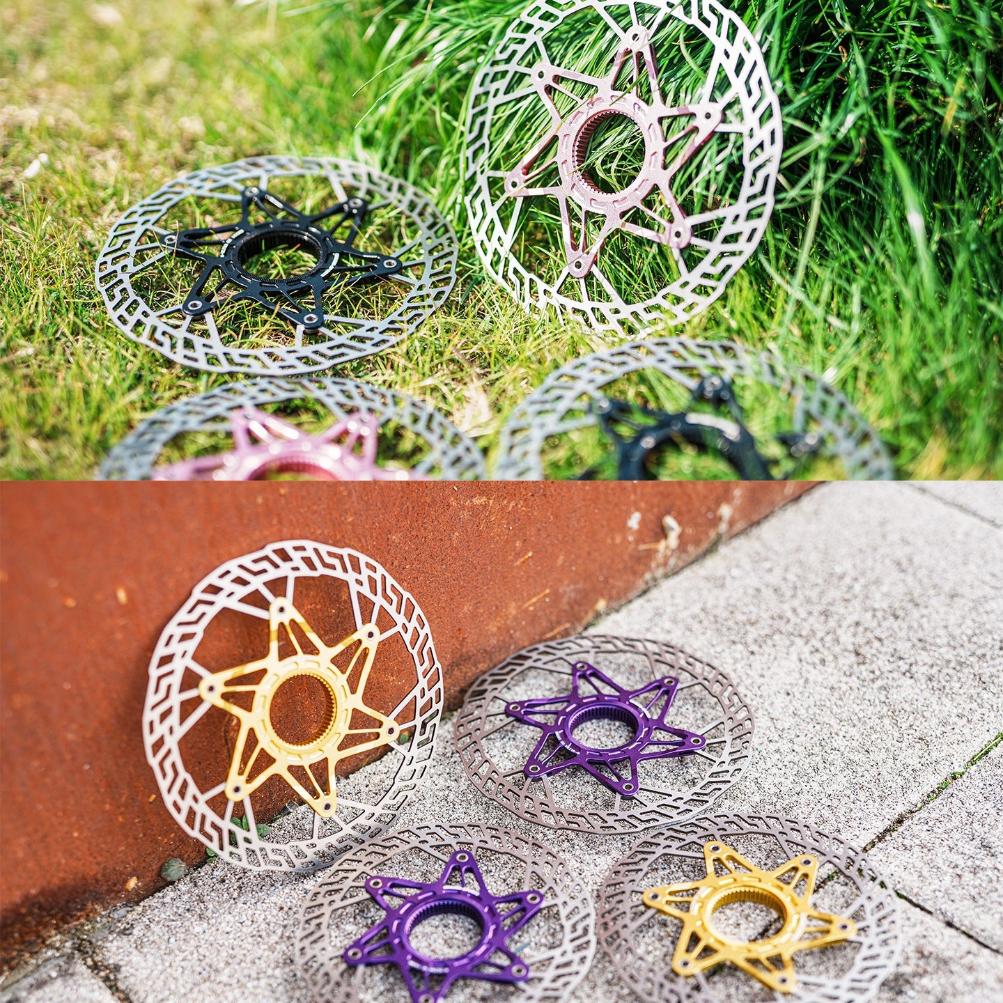 Chaser G2 Ultra-Light Center Lock Disc Brake Rotor  140/160mm | 7075 CNC + SUS420 | Titanium Rivets Upgrade