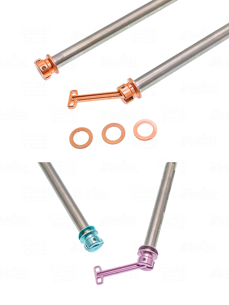 12mm Ultralight Titanium Alloy Concealed Quick-Release Thru-Axle for Giant PP/TCR