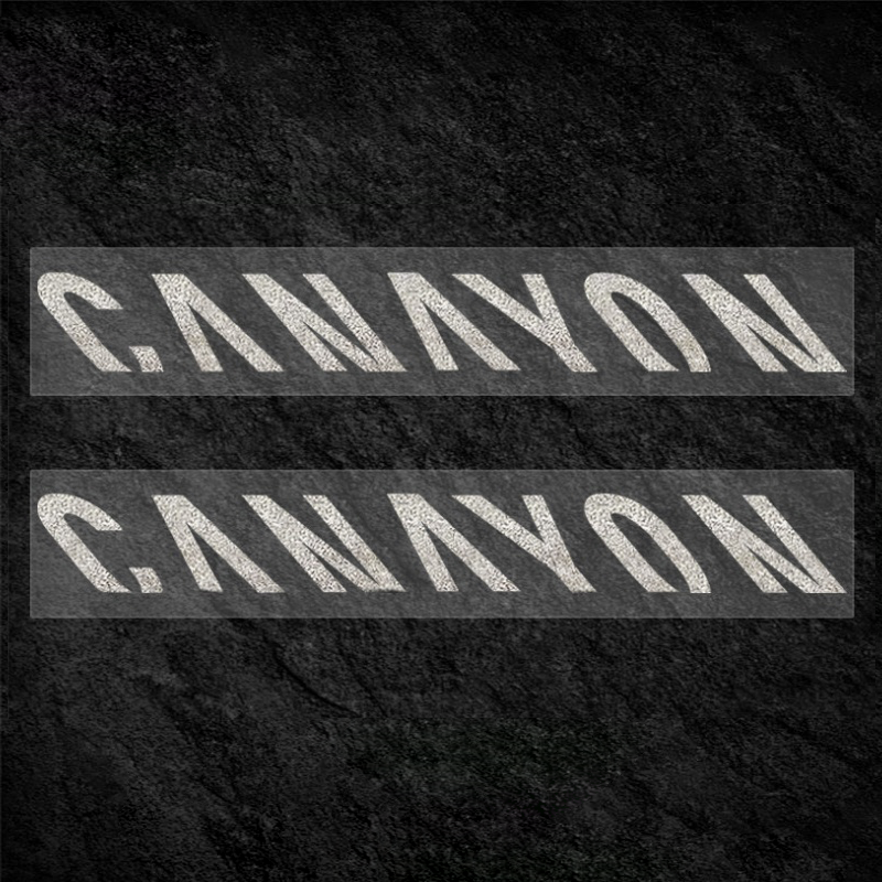 Road Bike Frame Decal Kit | Down Tube Decals ×2 + Integrated Handlebar Decal | Compatible with Canyon Aeroad CFR / CF SLX / CF SLX 8