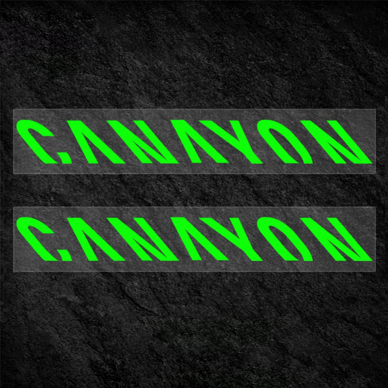 Road Bike Frame Decal Kit | Down Tube Decals ×2 + Integrated Handlebar Decal | Compatible with Canyon Aeroad CFR / CF SLX / CF SLX 8