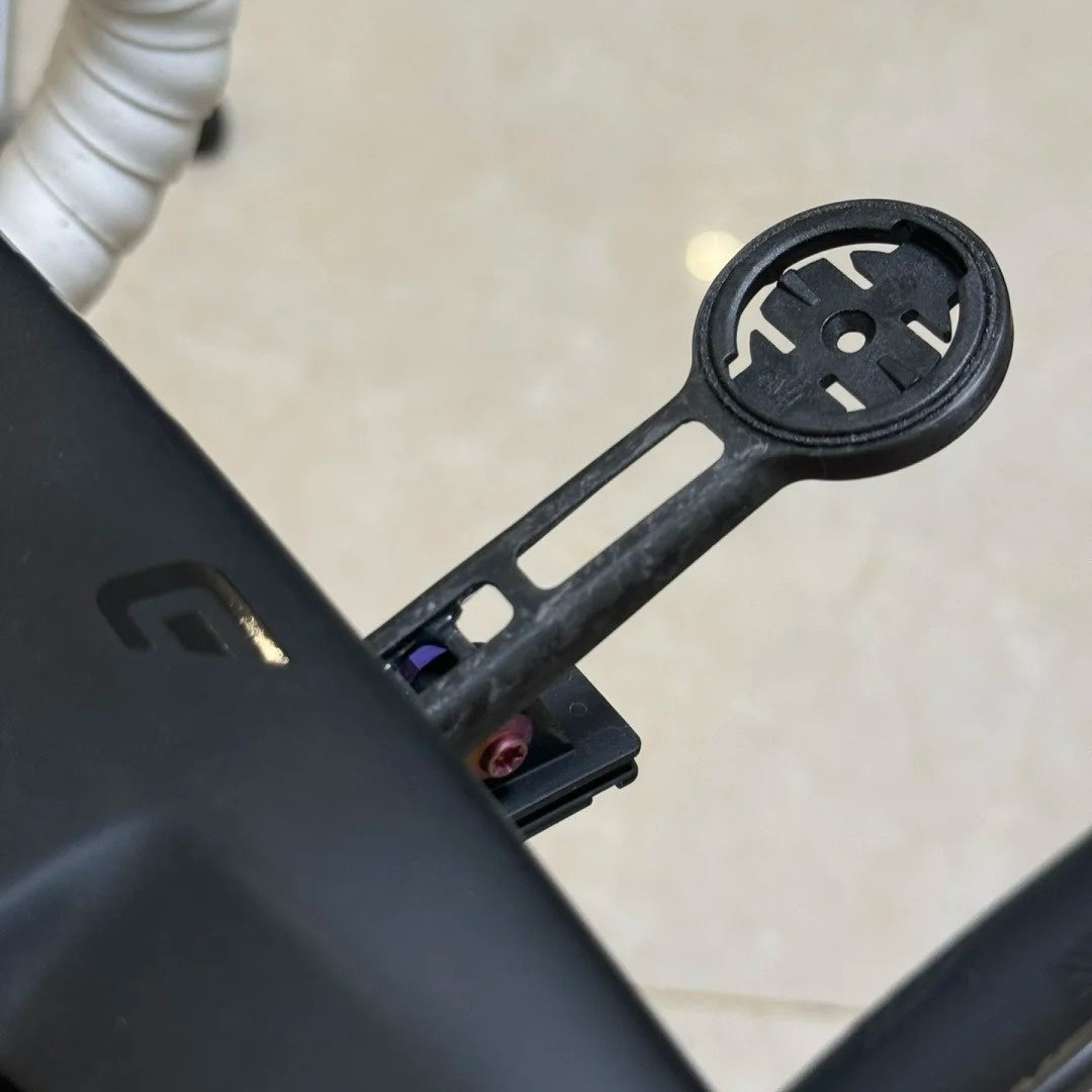 Giant Cadex Carbon Computer Mount | Ultralight 10.6g | For Aero, Race & Contact SLR Integrated Handlebars