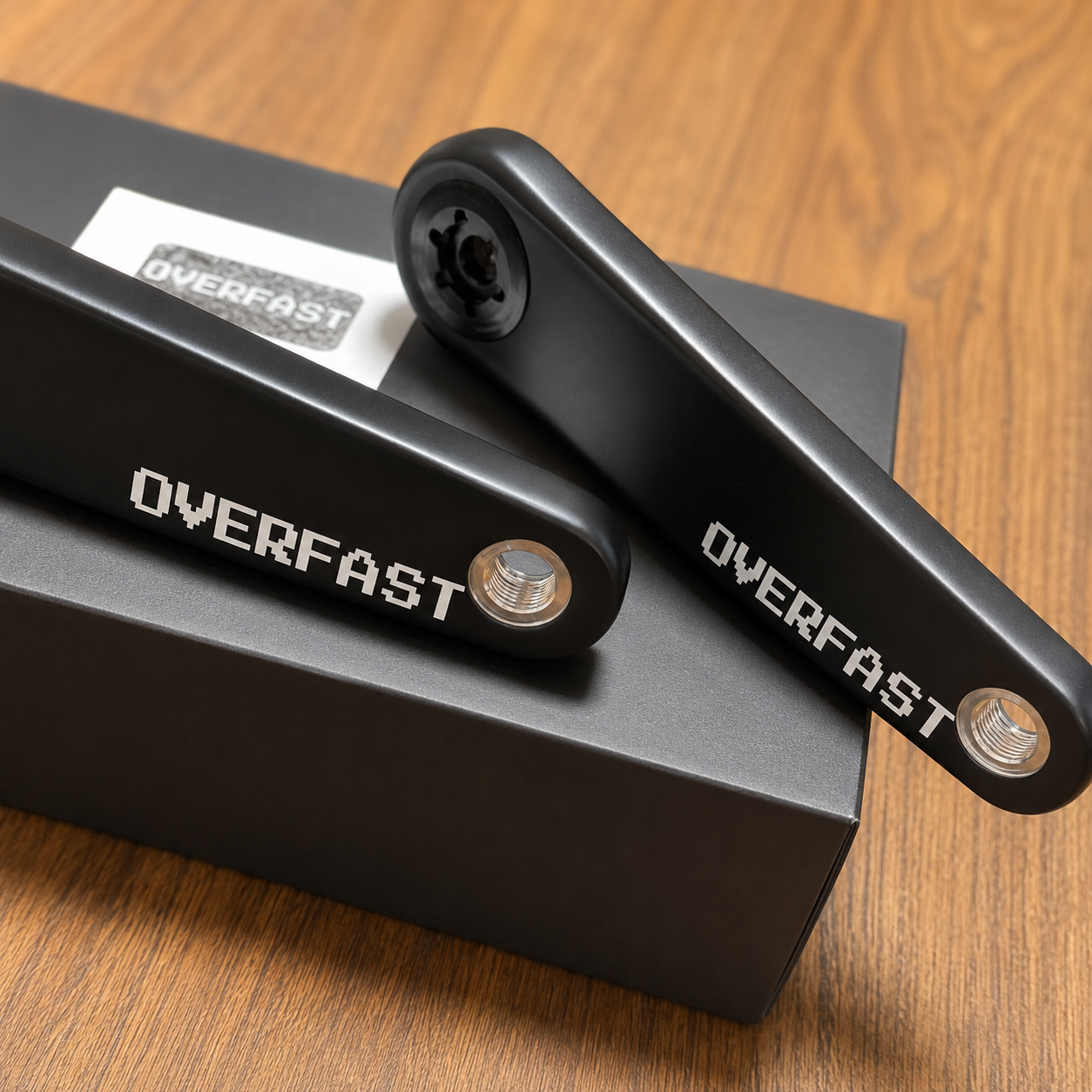OVERFAST VELA Aero Carbon Crankset for Road Bikes | DUB / Ti24 | SRM & SIGEYI Compatible