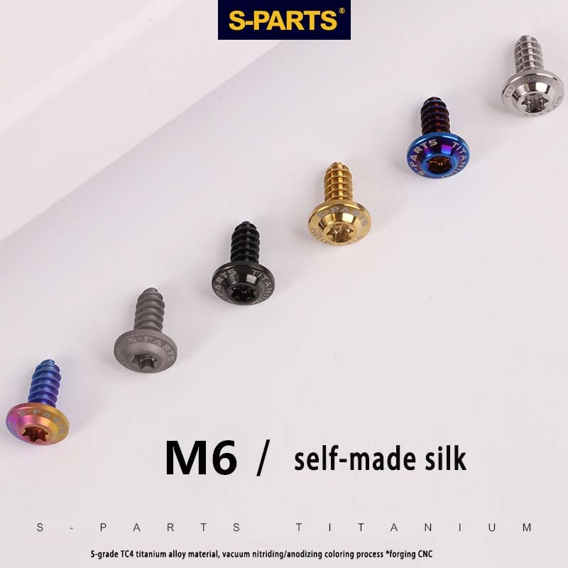 S-PARTS A3 M6 die titanium alloy self-tapping car electric vehicle shell screws