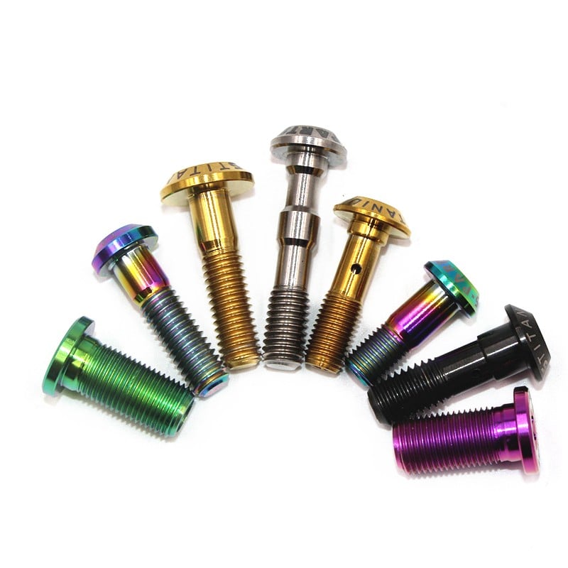 S-PARTS Mountain Road Bike Titanium Body Screw R9120 R8070 M9000 M8100(M6)