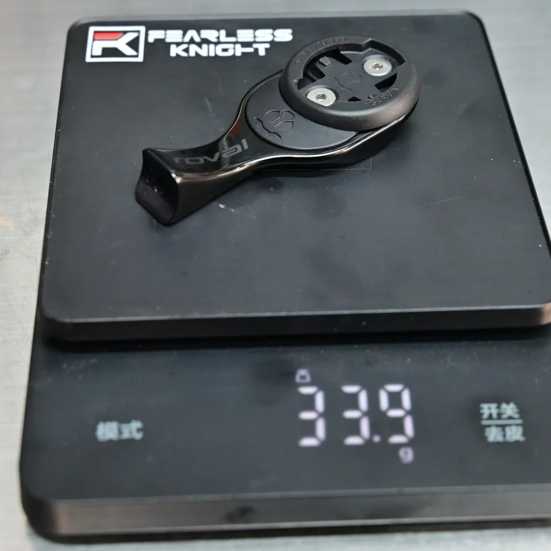 Fearless Knight Titanium CNC Computer Mount – 21.54g | Specialized Roval Rapide | Garmin/Wahoo/Bryton Compatible