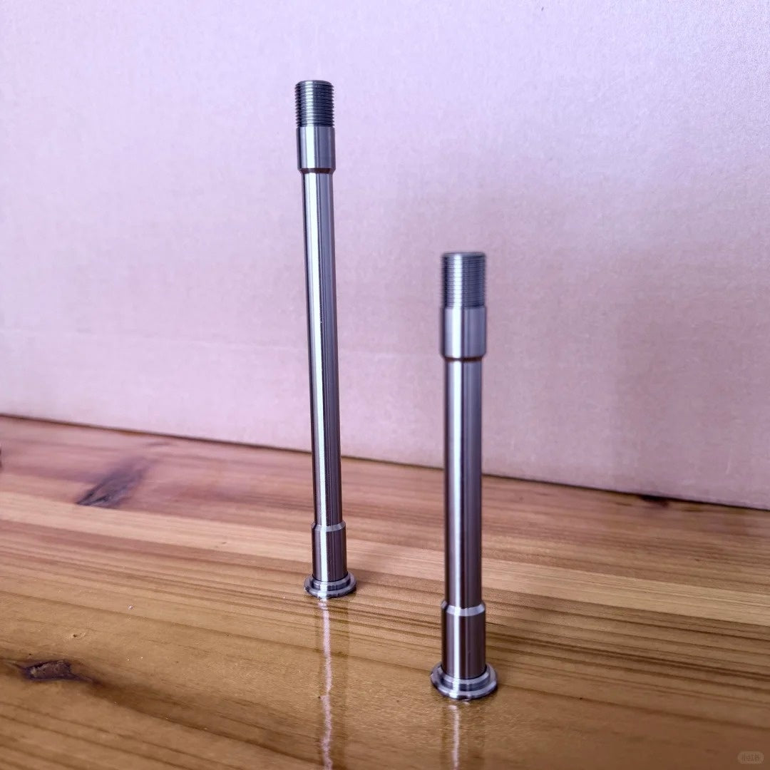 Incolor SSR Ultralight Thru Axle｜Aluminum 38g / Titanium 32g｜Internal Hex｜Custom Length & Thread