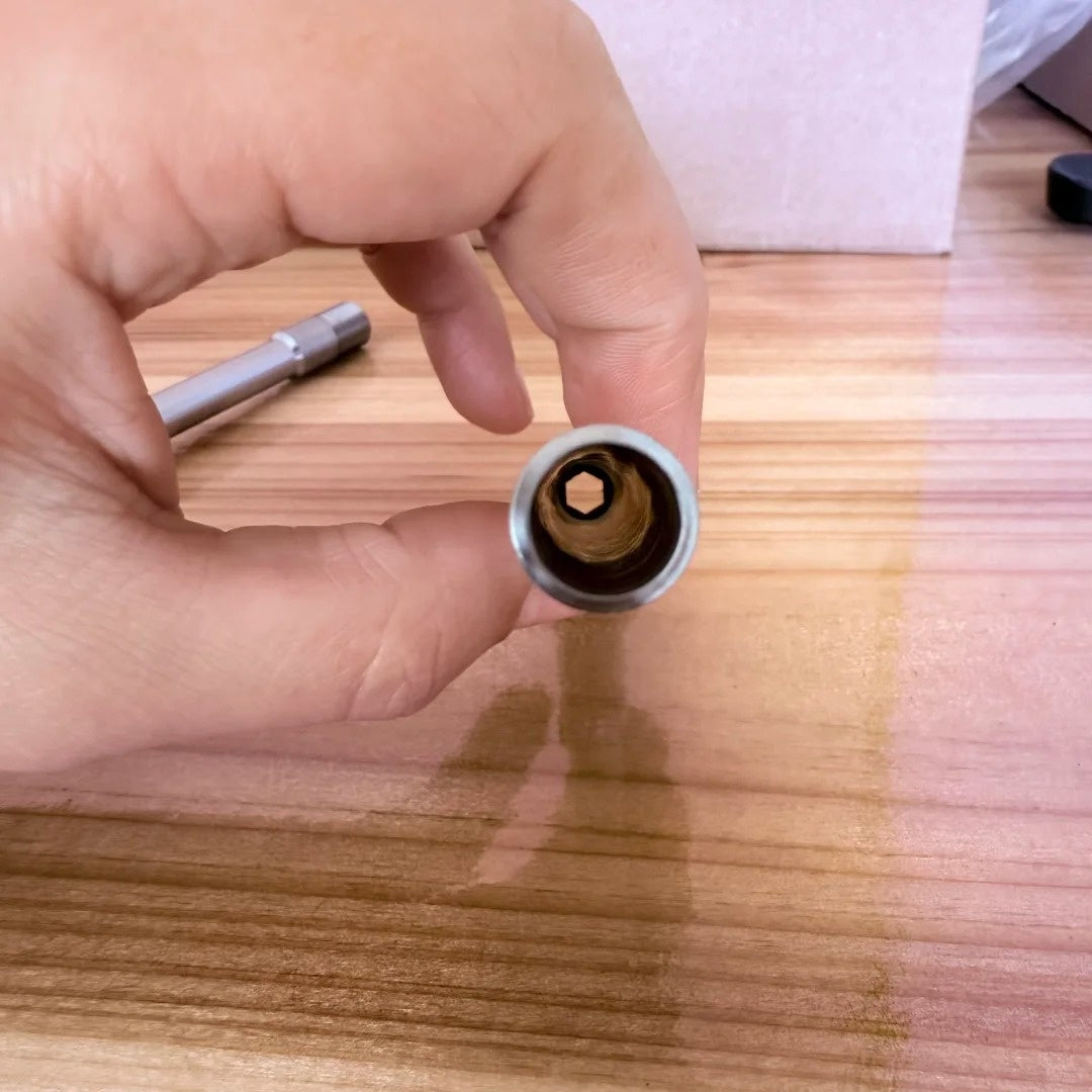 Incolor SSR Ultralight Thru Axle｜Aluminum 38g / Titanium 32g｜Internal Hex｜Custom Length & Thread