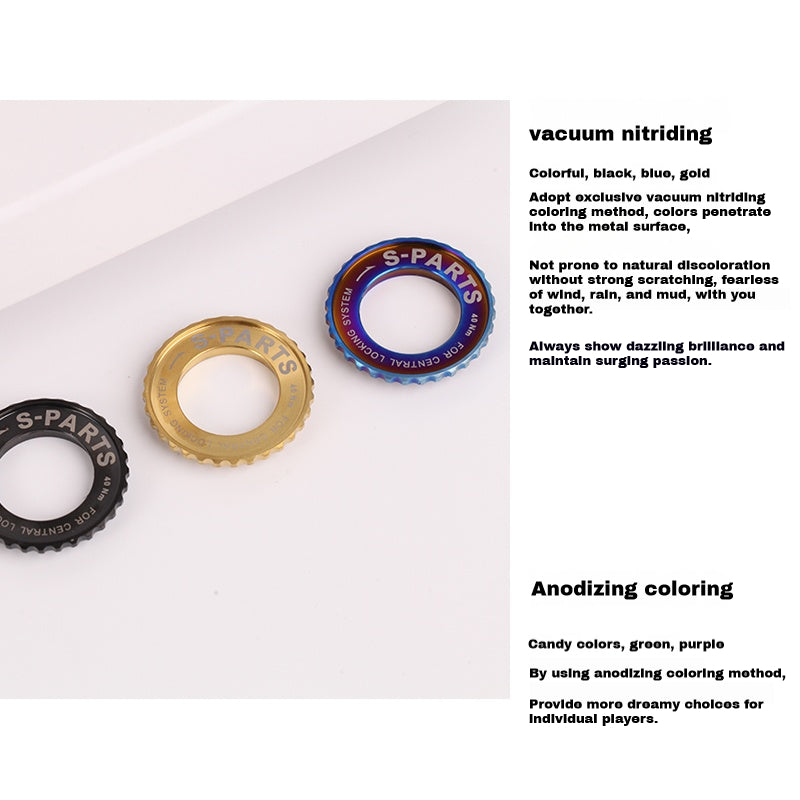 Titanium Campy Centerlock Ring for BORA Ultra WTO Fulcrum