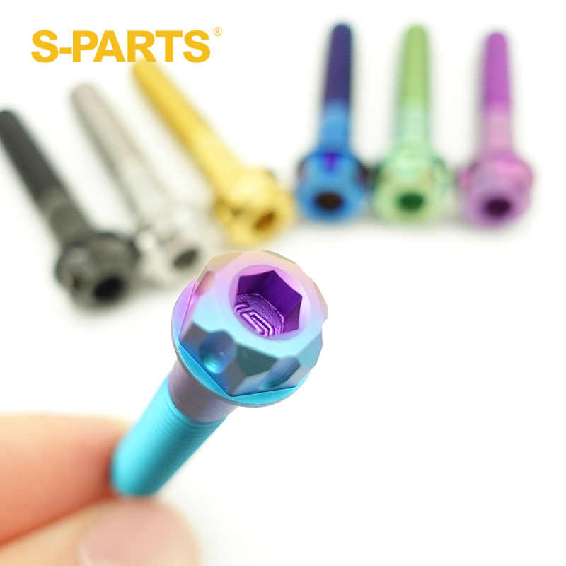 S-PARTS titanium screws internal and external tool saddle locking bolts suitable for Giant TCR/Giant Propel saddles.