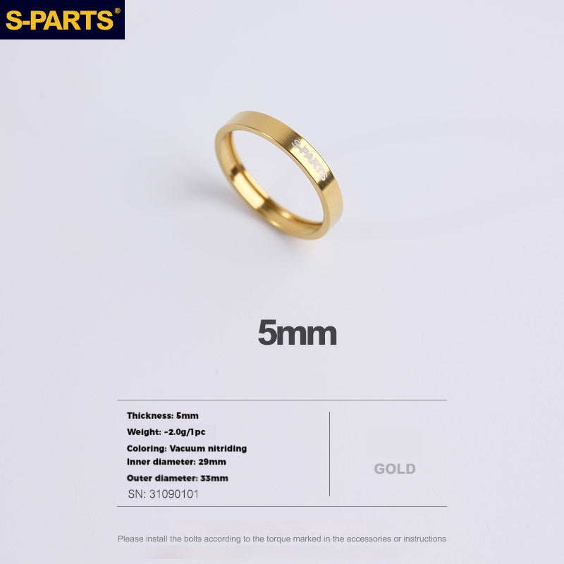 S-PARTS Titanium Alloy Headset Spacers