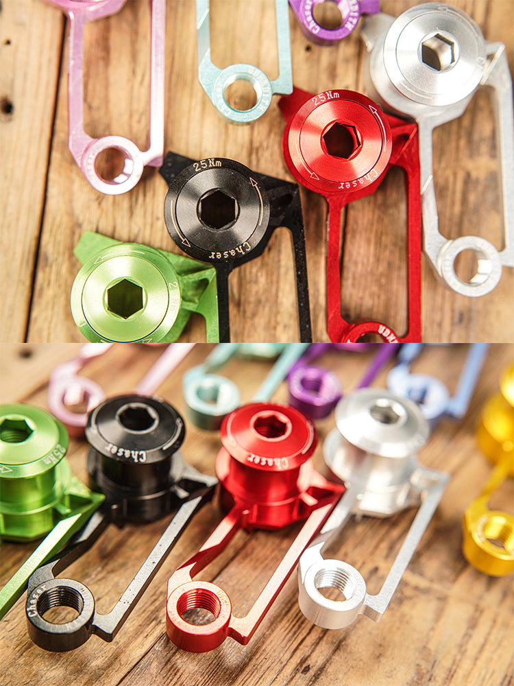 Ultra-Light CNC Aluminum Rear Derailleur Hanger（Compatible only with Shimano R-series rear derailleurs.） | Only 26.8g | Compatible with UDH Systems (TREK MADONE 8, X-LAB RT, VAN RYSEL RCR & More) 1 pcs