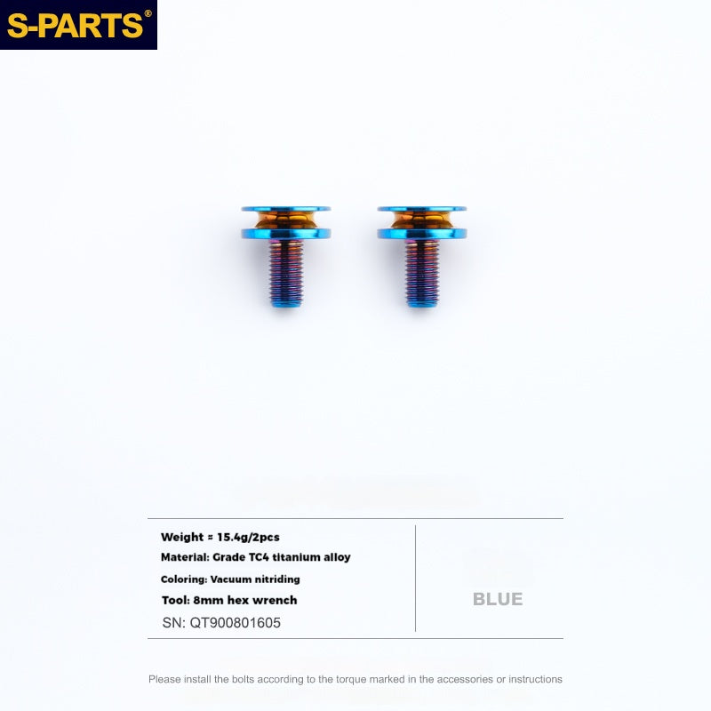 S-PARTS Titanium Alloy Screws for Brompton Drivetrain Series