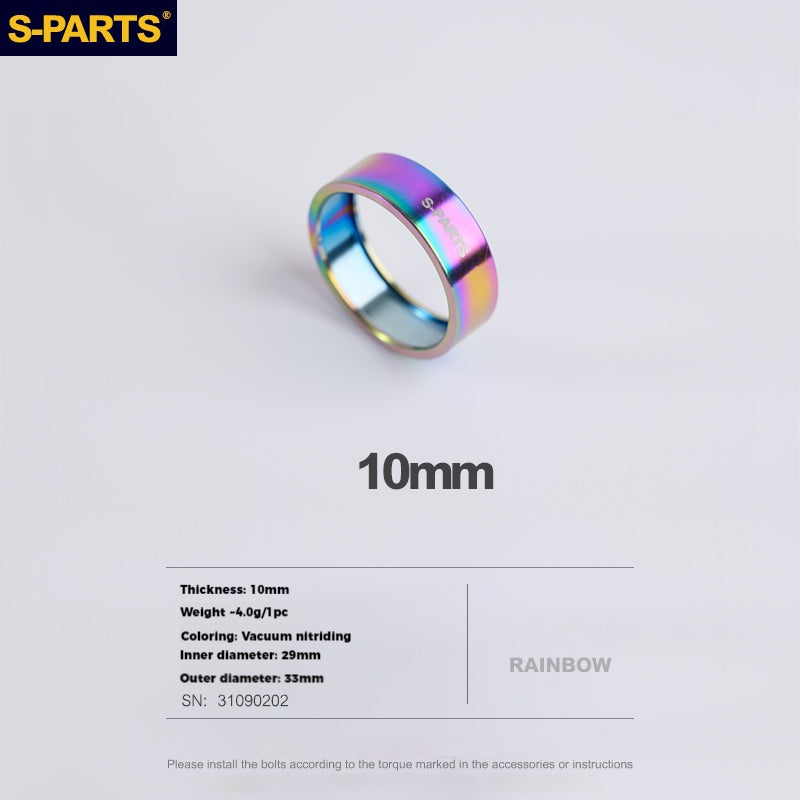 S-PARTS Titanium Alloy Headset Spacers