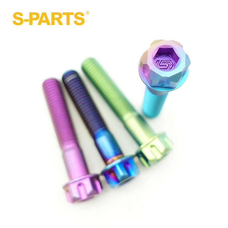 S-PARTS titanium screws internal and external tool saddle locking bolts suitable for TCR saddles.1pcs