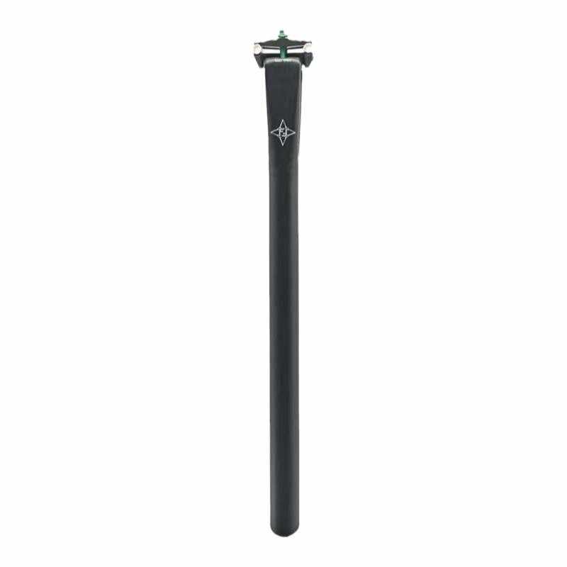 Carbon fiber shock-absorbing seatpost for bicycles, compatible with mountain bikes, road bikes, and gravel bikes.