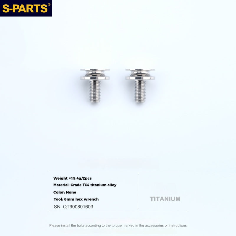 S-PARTS Titanium Alloy Screws for Brompton Drivetrain Series