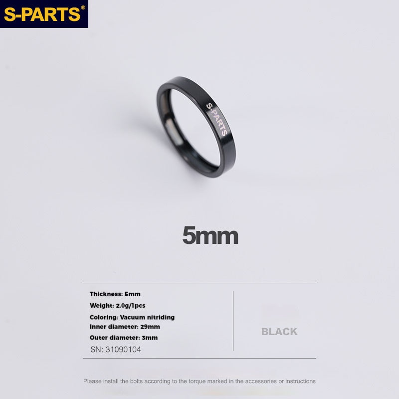 S-PARTS Titanium Alloy Headset Spacers