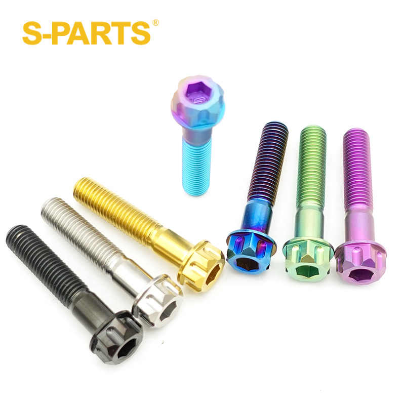 S-PARTS titanium screws internal and external tool saddle locking bolts suitable for TCR saddles.1pcs