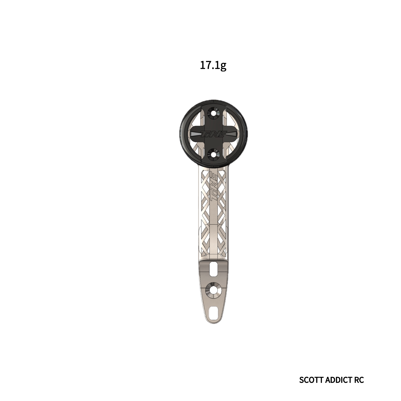 TiNE ultra-light titanium SCOTT ADDICT RC 3D Print computer mount, fully hollowed-out, high strength，1pcs