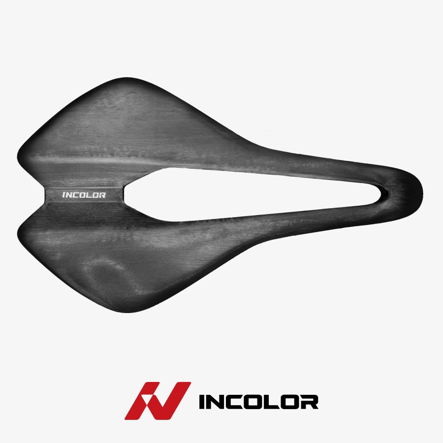 82g Ultra-Light Full Carbon Short-Nose Saddle｜INCOLOR RC-1｜Ultimate Weight-Reduction Upgrade