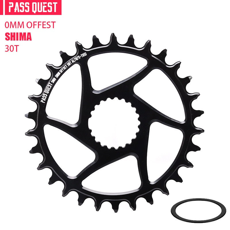 PASS QUEST Shimano Direct-Mount Narrow-Wide Chainring | M6100 M7100 M8100 M9100 | 0mm Offset