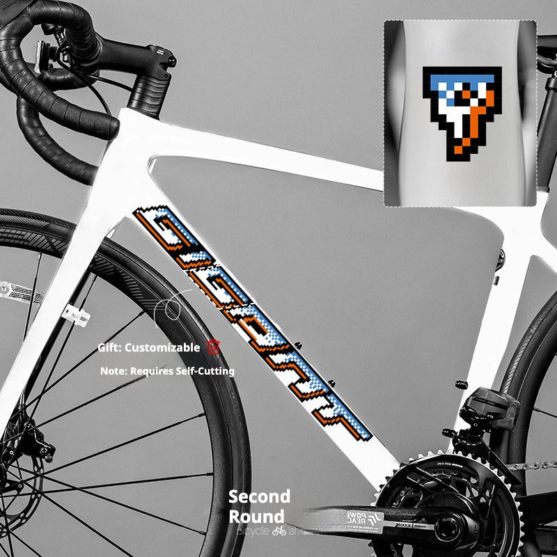 Custom Logo Decal Wraps for 2025 Giant TCR 10th Gen Road Bike | Color Change & Styling