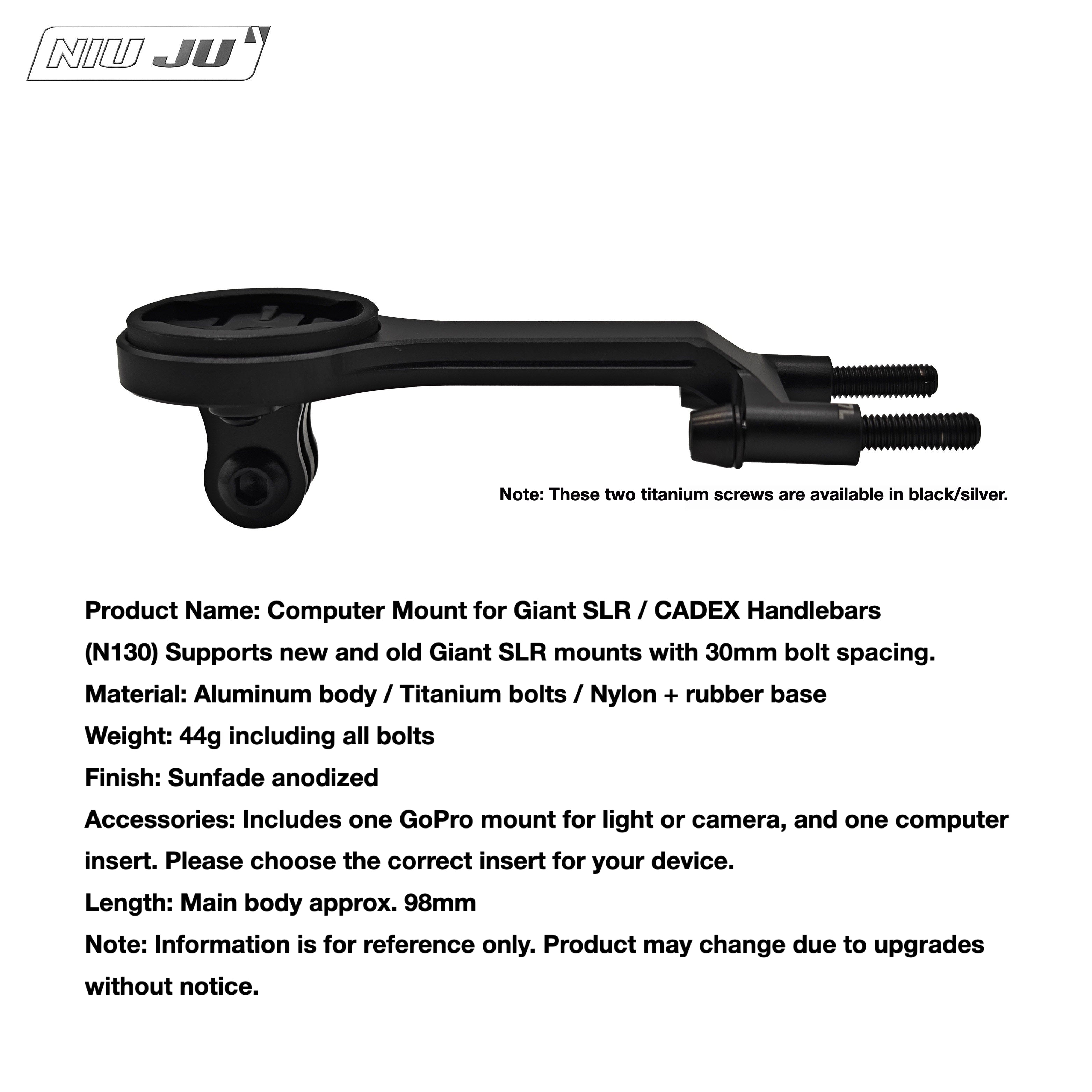 Torque Computer Mount for GIANT CONTACT SLR Stem | CADEX Extension