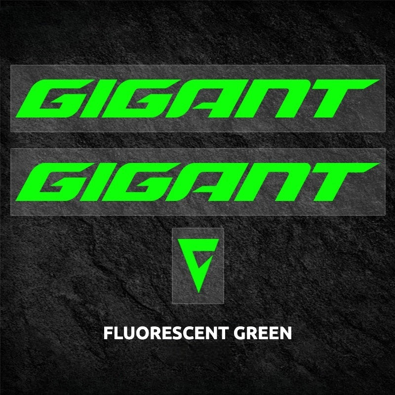2025 Giant TCR Advanced Gen 10 Frame Logo Decals | Custom Waterproof OEM Overlay Stickers