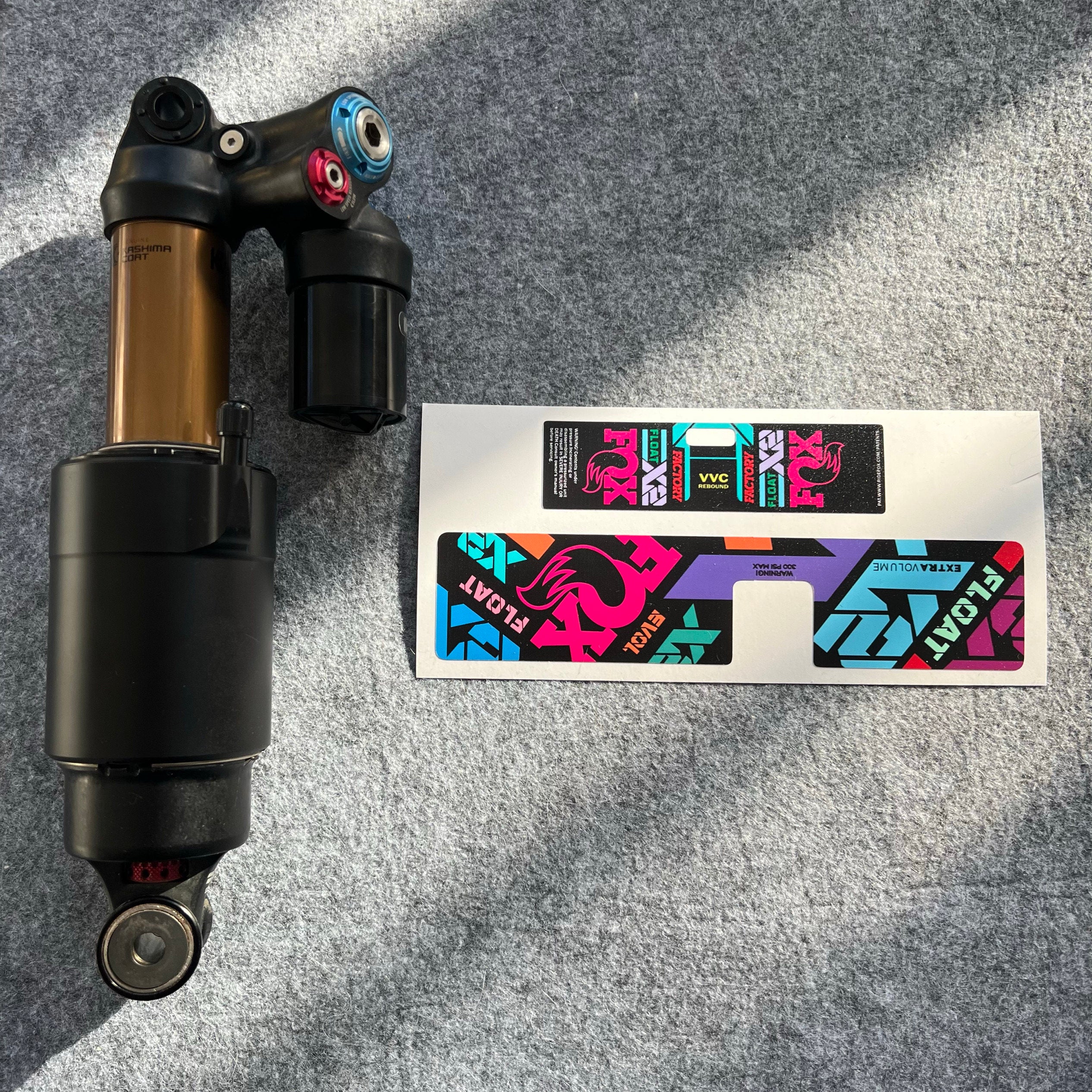 FOX FLOAT X2 Rear Shock Decal Kit | Waterproof MTB Suspension