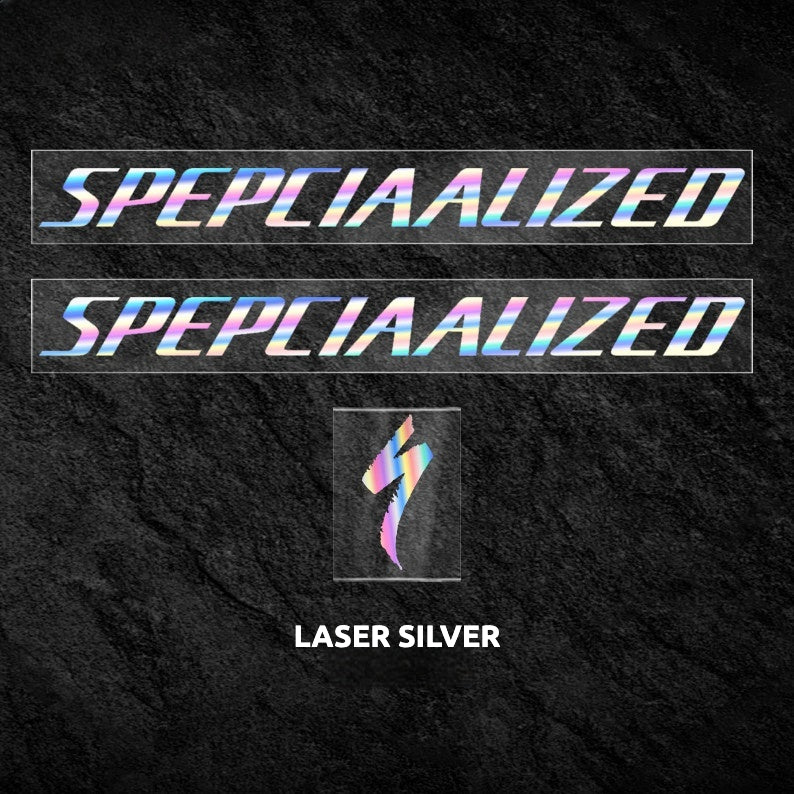 Specialized Tarmac SL7 Frame Logo Cover Decal Sticker | Waterproof Custom Road Bike Frame Decal