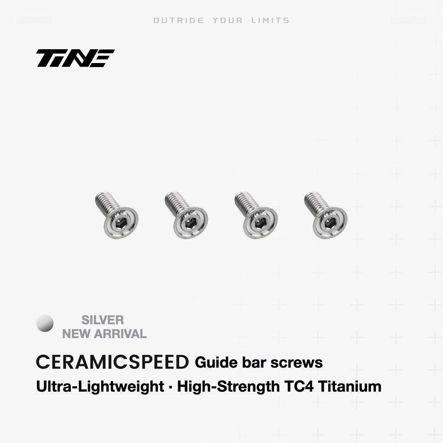 TiNE Titanium Guide Pulley Screws – CERAMICSPEED OSPW Compatible