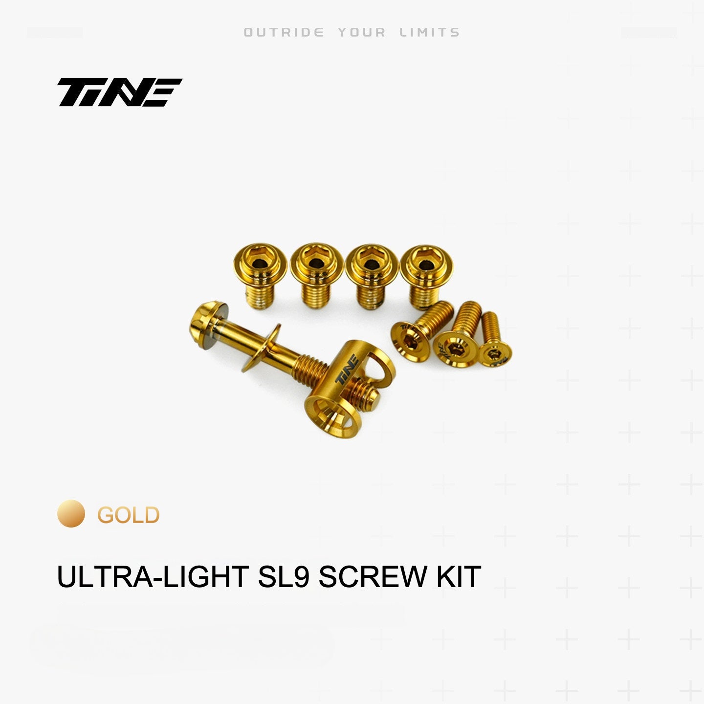TiNE Ultra-Light Titanium Bolt Kit for Specialized S-Works SL9 Road Bike