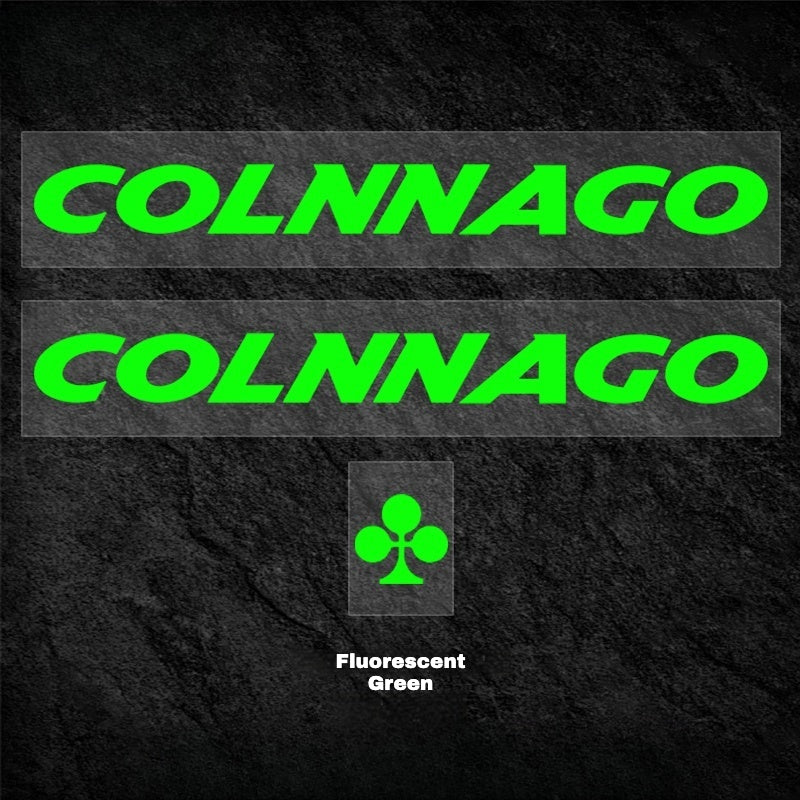 Colnago Y1RS Down Tube Logo Color Decal｜Waterproof & UV Resistant｜Custom Options Available