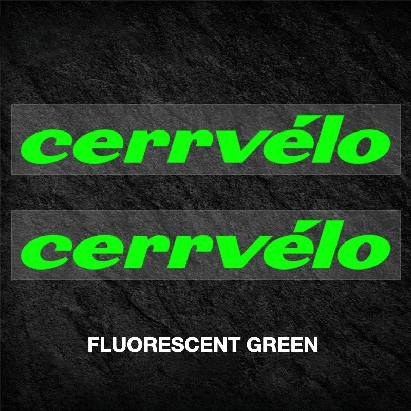 Custom OEM Logo Decals for 2026 Cervélo S5 Road Bike Frame | Waterproof Overlay Stickers