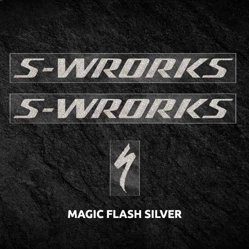 Specialized S-Works Tarmac SL8 Logo Decal Sticker | Waterproof