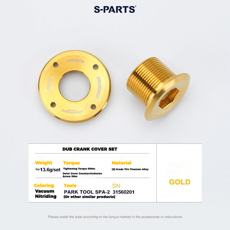 S-PARTS Titanium Derailleur Gear Screws Compatible with SRAM RED AXS
