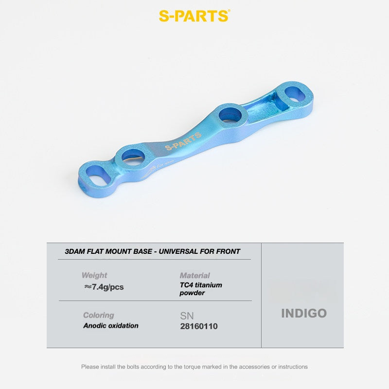 SPARTS R9270 R8150 R7170 Red Force Rival para adaptador de freno de disco de carretera Shimano Sram Perno de montaje ｜Tornillo de fijación de pinza de titanio