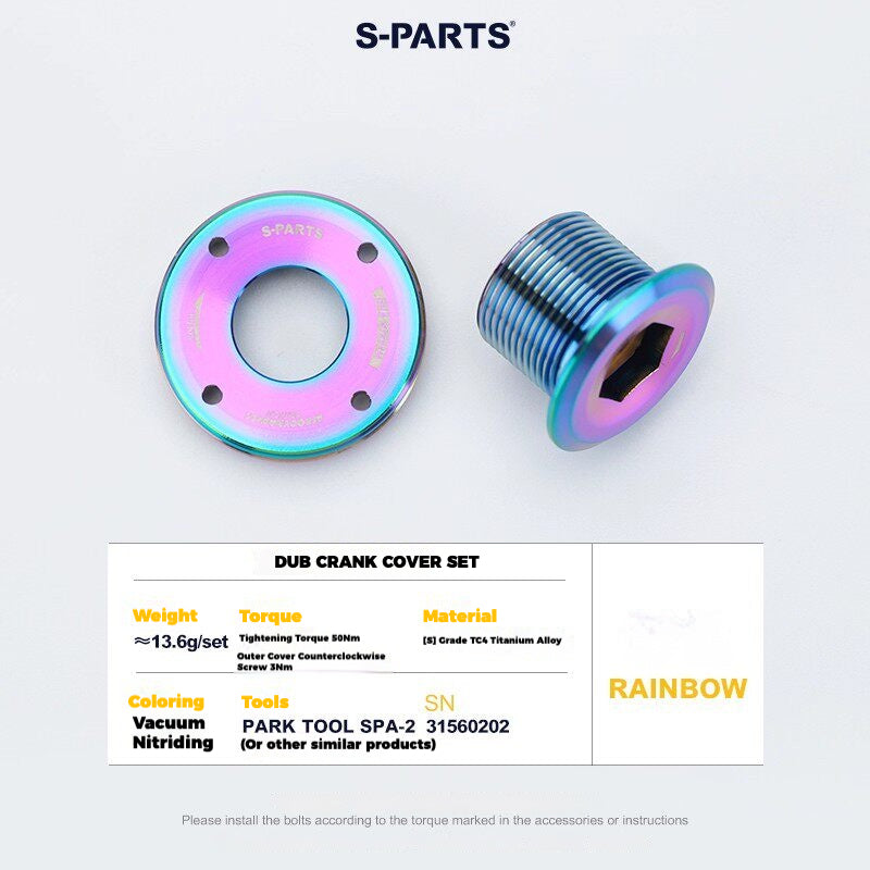 S-PARTS Titanium Derailleur Gear Screws Compatible with SRAM RED AXS