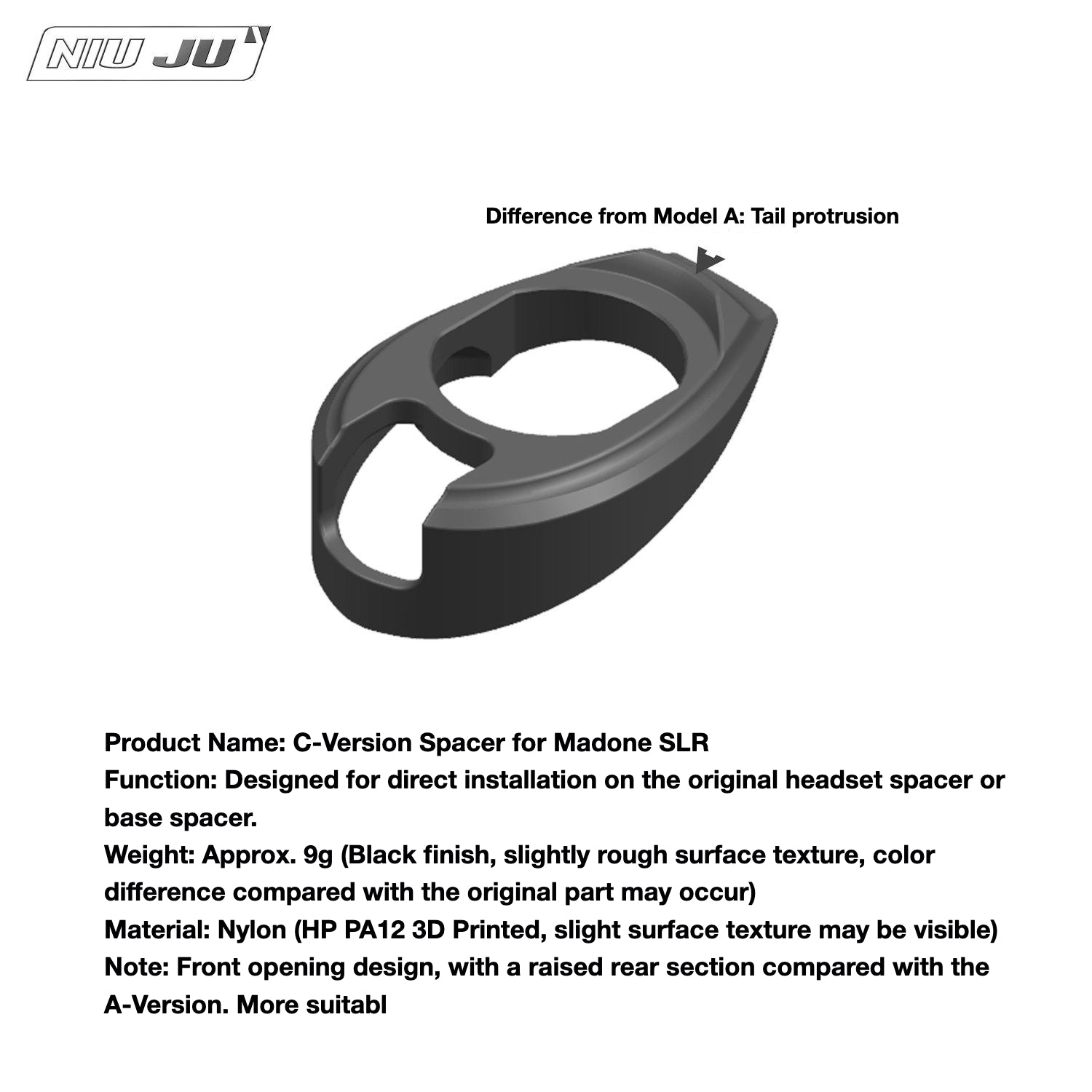 PAVEWAY Trek Madone SLR Headset Spacer Kit | RSL Integrated Handlebar Upgrade for Darimo & MCFK Cockpit