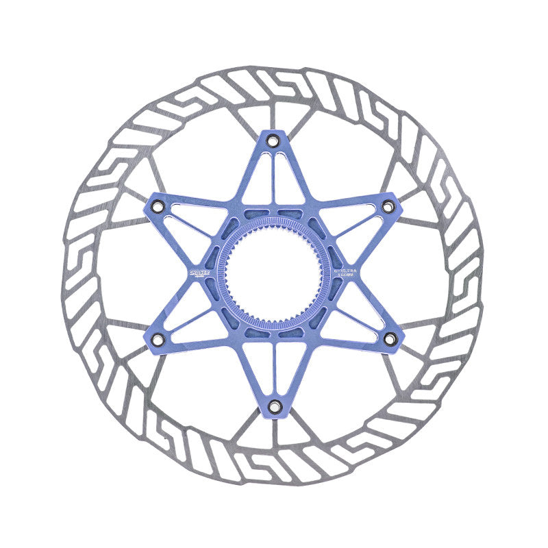 Chaser G2 Ultra-Light Center Lock Disc Brake Rotor  140/160mm | 7075 CNC + SUS420 | Titanium Rivets Upgrade