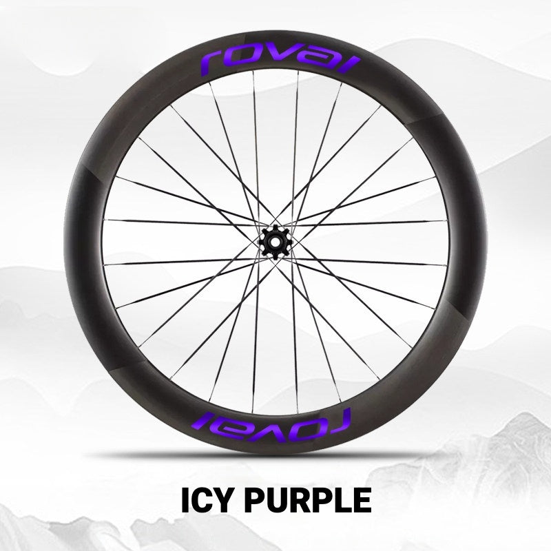 Specialized Roval Sprint CLX Wheel Decals | Custom Logo Color Change Overlay Stickers