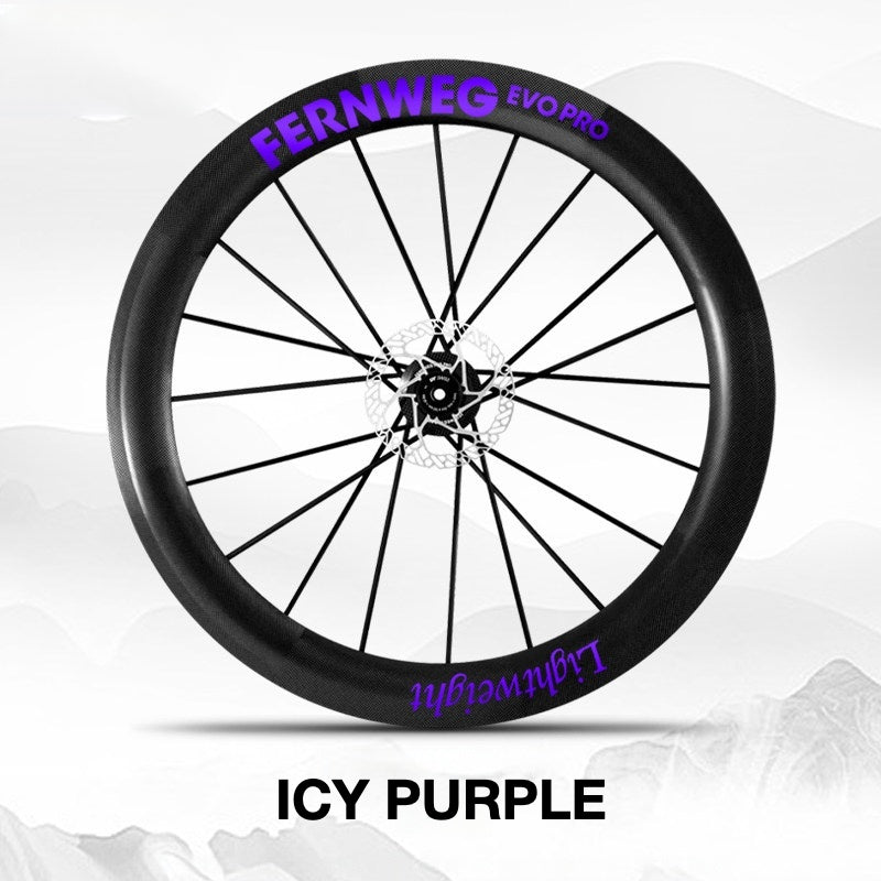 Lightweight Fernweg EVO Pro 85 Wheel Decal Sticker Kit – Logo Cover & Color Change