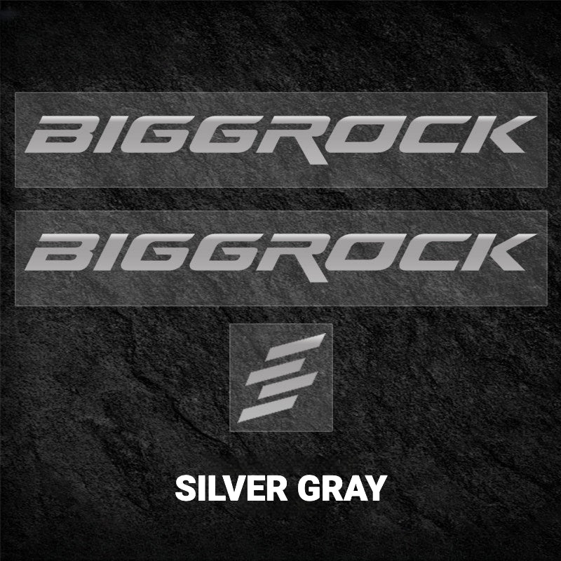 BIGROCK Aero Road Bike Frame Logo Decals | Custom Waterproof OEM Style Color Change Stickers