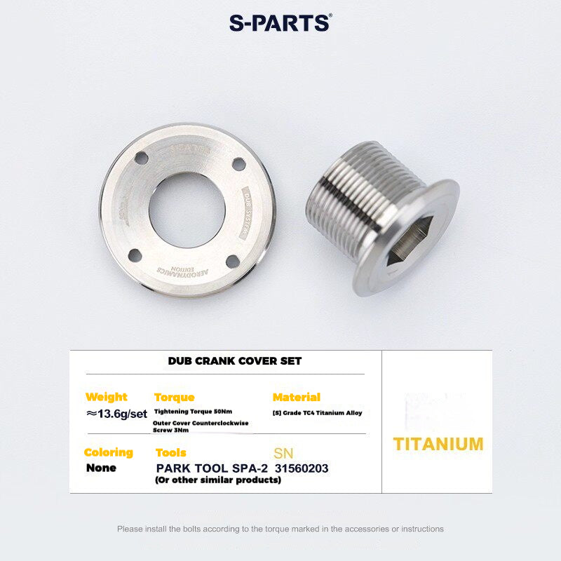 S-PARTS Titanium Derailleur Gear Screws Compatible with SRAM RED AXS