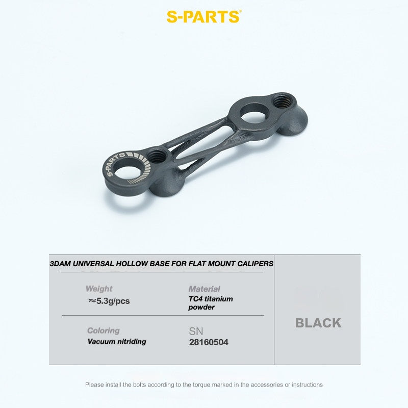 SPARTS R9270 R8150 R7170 Red Force Rival para adaptador de freno de disco de carretera Shimano Sram Perno de montaje ｜Tornillo de fijación de pinza de titanio