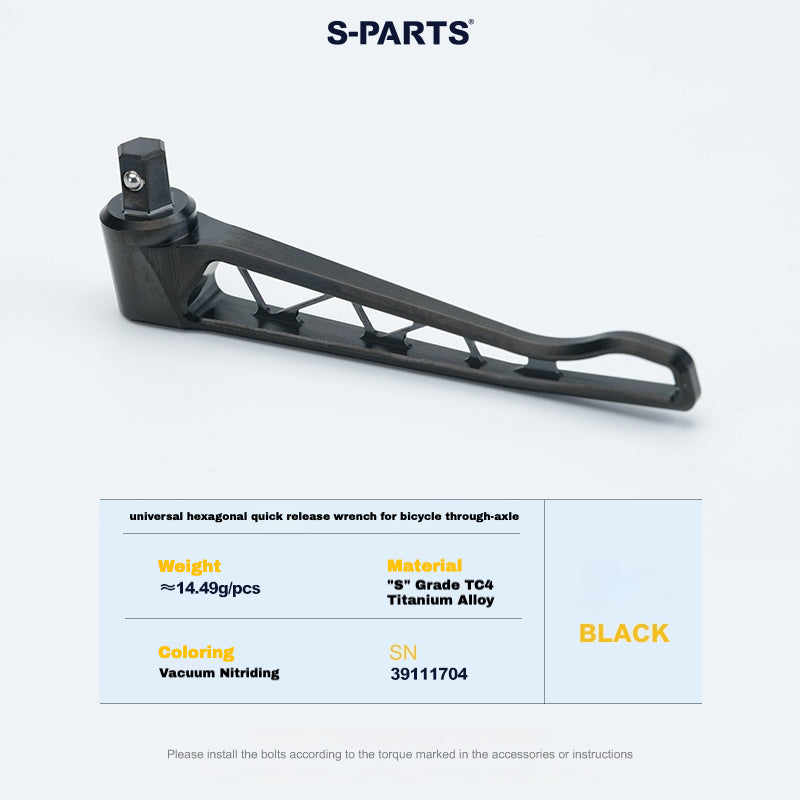 S-PARTS Titanium Quick-Release Thru Axle Set for Pinarello (24 Models) – 57.99g Ultra-Light | Multiple Anodized Colors